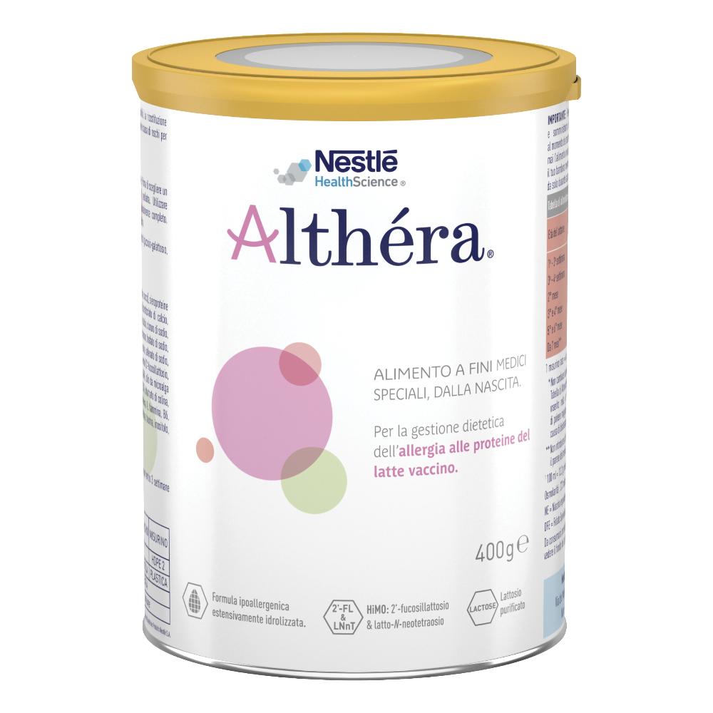 Nestlé Althera Alimento A Fini Medici Speciali In Polvere Per La Gestione Dietetica Dell'allergia Alle Proteine Del Latte Vaccino 400 Grammi