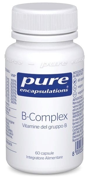 Pure - Encapsulations B-Complex Integratore Vitamine Gruppo B Confezione 60 Capsule — confronto prezzi
