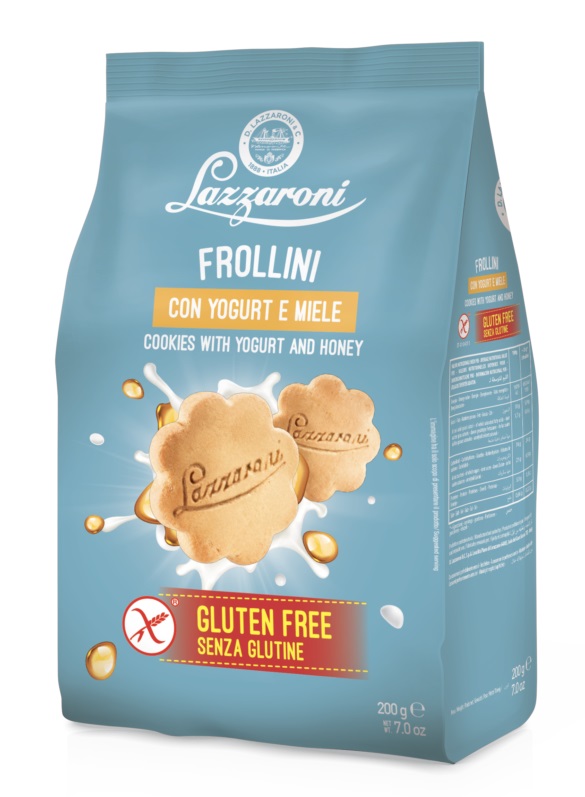 Lazzaroni Frollini Con Yogurt E Miele Senza Glutine 200 g