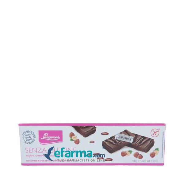 Wafer Senza Glutine Ricoperti di Cioccolato al Latte - Lazzaroni 100 g