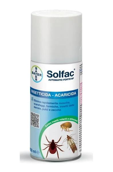 Solfac Automatic Forte Insetticida Acaricida Abbattente per Insetti Volanti e Striscianti 150ml — confronto prezzi