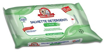 Sanoebello Salviette Detergenti Aloe 50 Pezzi