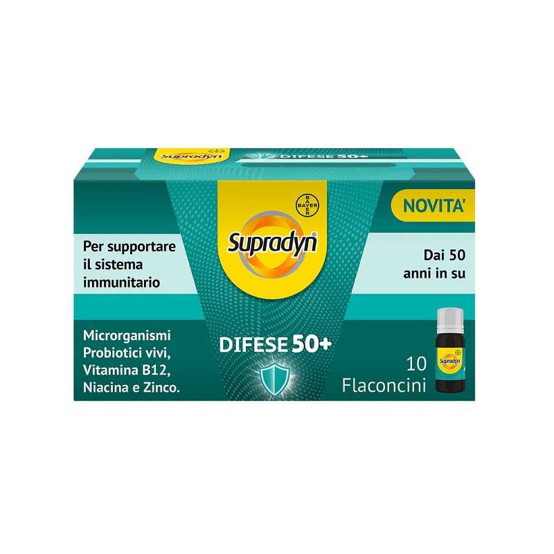 Supradyn Difese 50+ 10fl 10ml — confronto prezzi