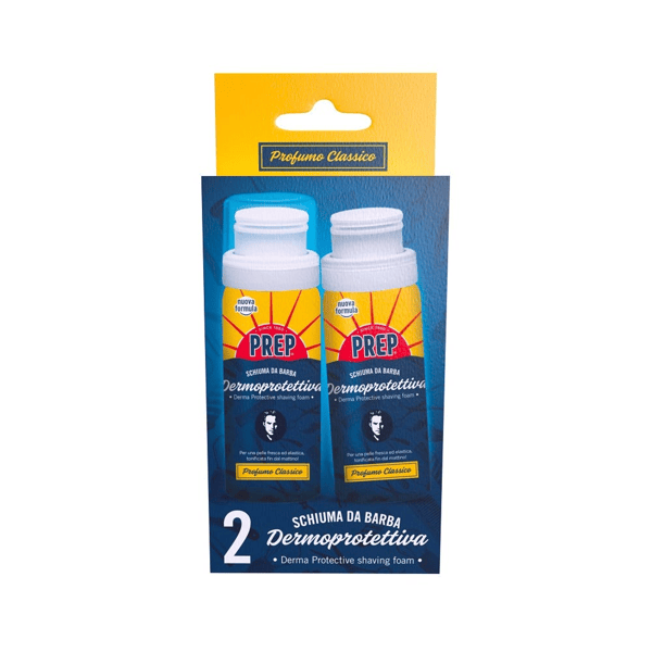 Prep Duetto Schiuma Barba Classica 2 Pezzi