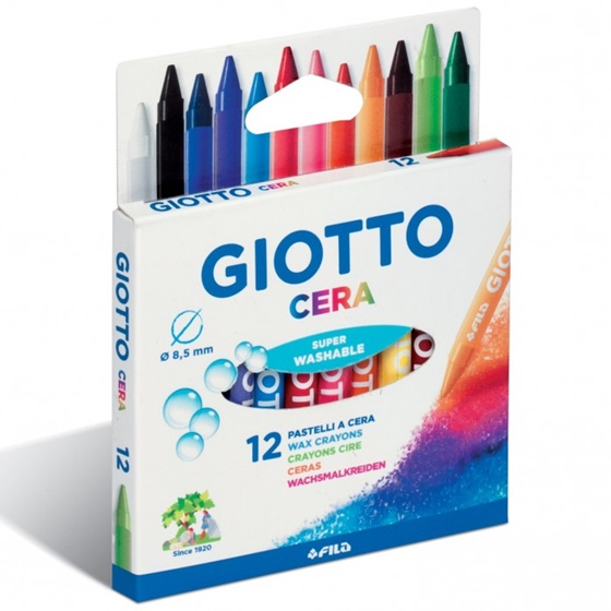 GIOTTO - PASTELLI A CERA 12 PEZZI — confronto prezzi