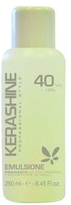 KERASHINE - emulsione ossidante per colorazioni e schiariture capelli 40 volumi 250 ml