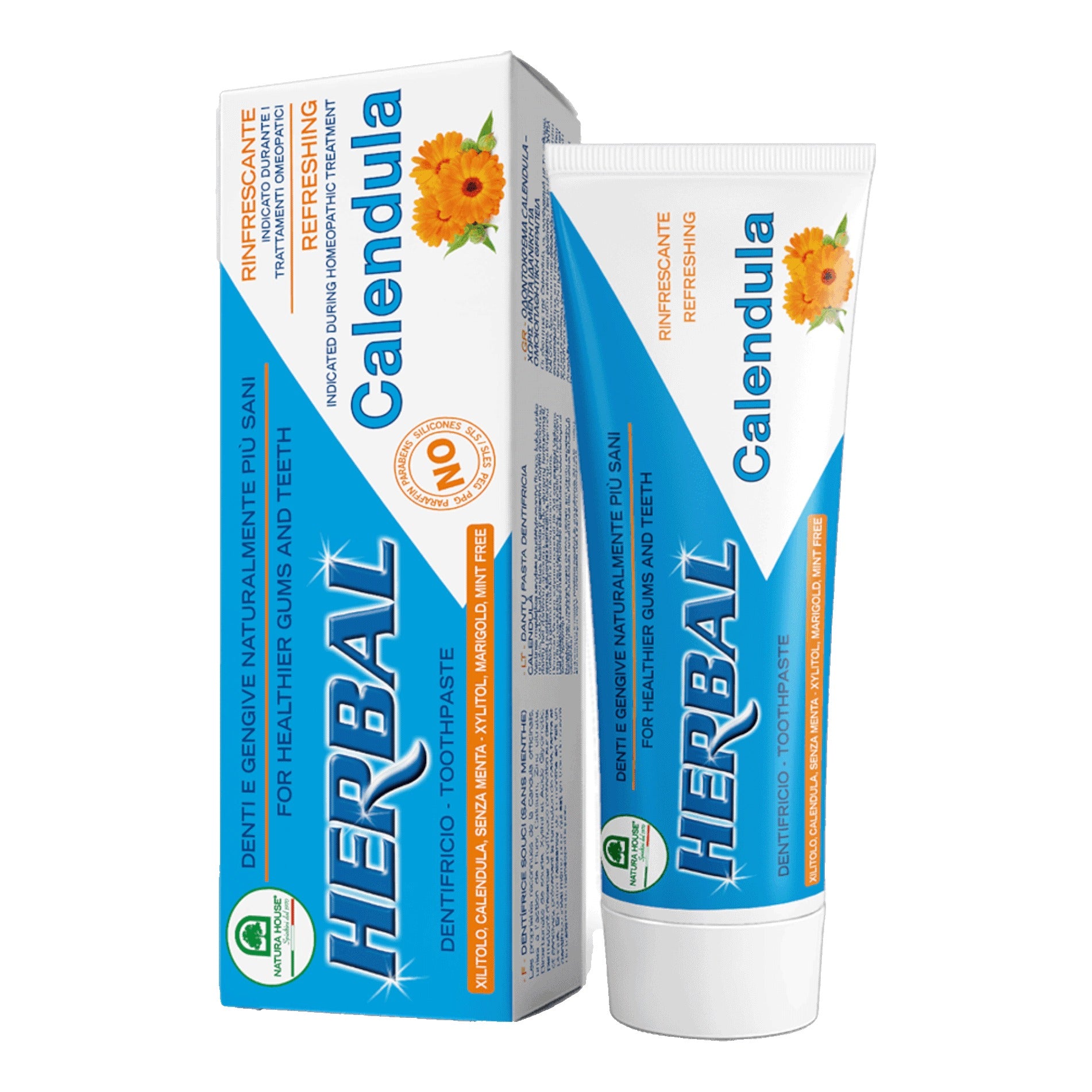 Herbal calendula dentifricio 100 ml