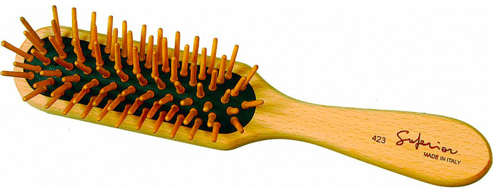 Superior Spazzola In Legno Rettangolare