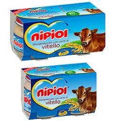 Nipiol Omogeneizzato Vitello 2 vasetti da 80 g — confronto prezzi