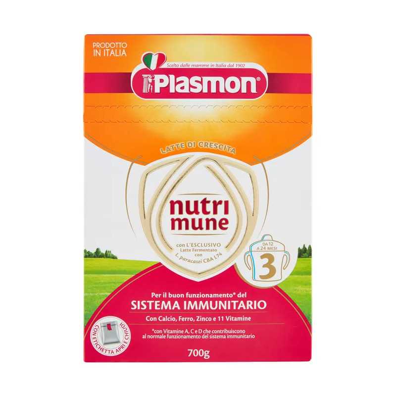 Plasmon Nutrimune Latte Stage 3 700g — confronto prezzi