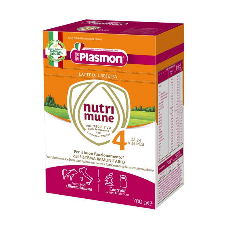 Plasmon Nutri-mune Ltt S4 700g — confronto prezzi
