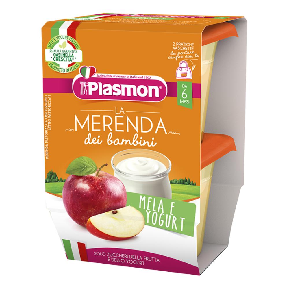 Plasmon Merenda Mela Yogurt 6m+ 2x120g