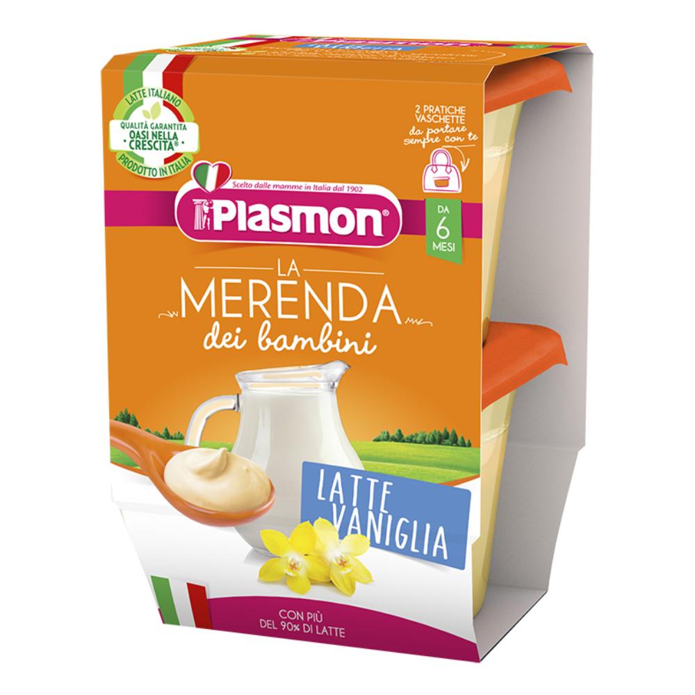 Plasmon La Merenda Dei Bambini Merende Latte Vaniglia Asettico 2x120 g Pappa — confronto prezzi