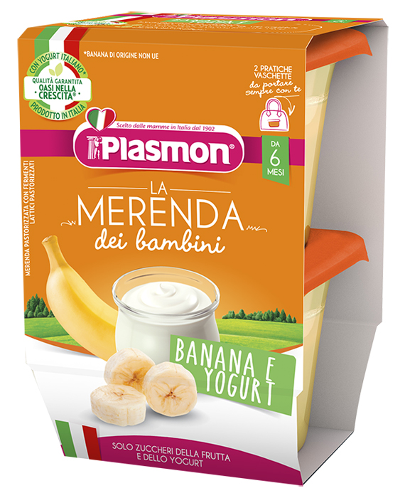 Plasmon La Merenda dei Bambini Banana e Yogurt 2x120 g — confronto prezzi