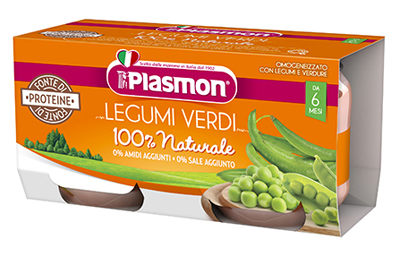 Plasmon omogeneizzato legumi verdi 2x80 g — confronto prezzi