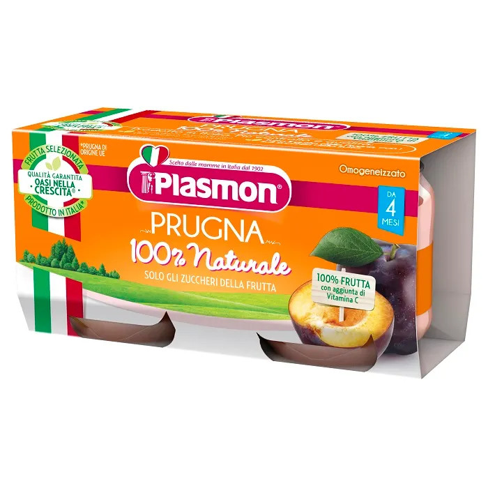 Plasmon omogeneizzato prugna 2 x 80 g