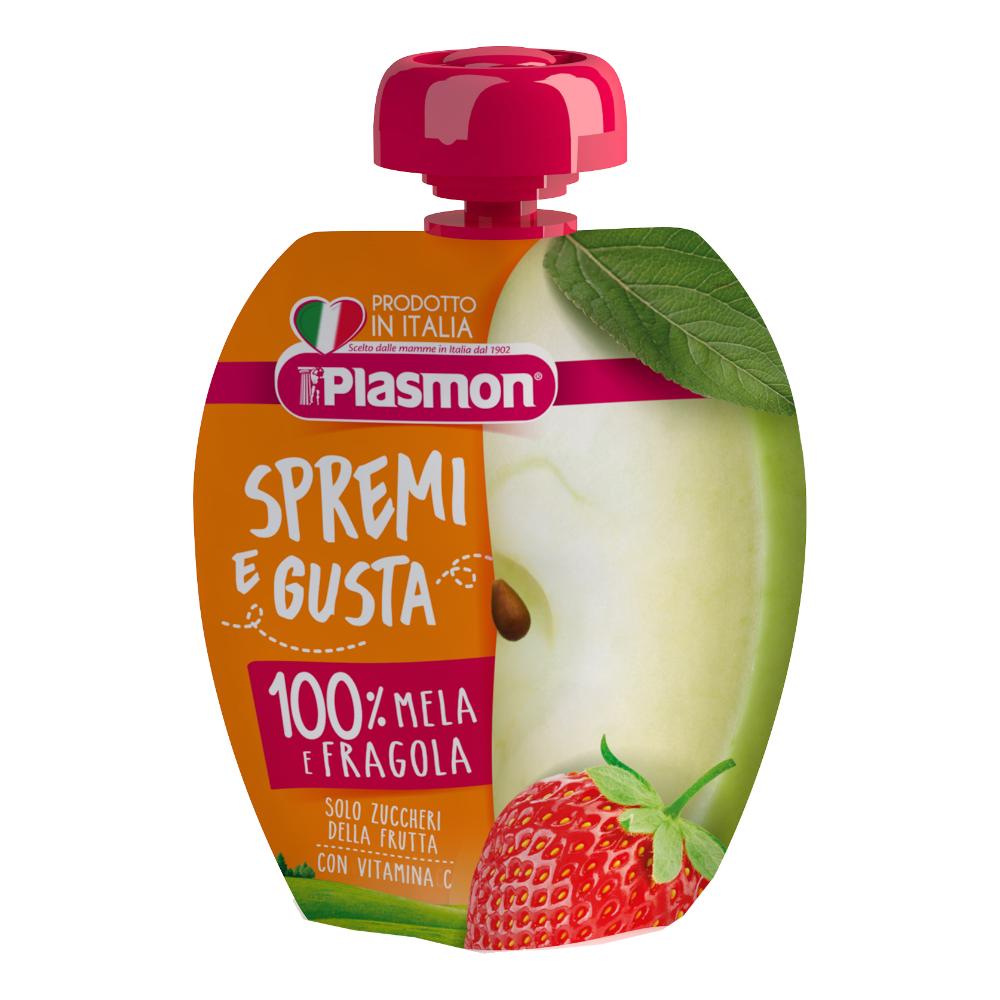 Plasmon Spremi E Gusta Mela E Fragola 100 ml