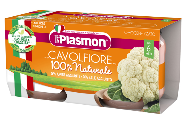 Plasmon omogeneizzato cavolfiore 2 x 80 g