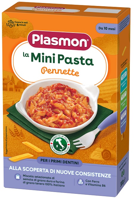 Plasmon La Mini Pasta Pennette - Pastina per bambini per imparare a masticare, 300g — confronto prezzi