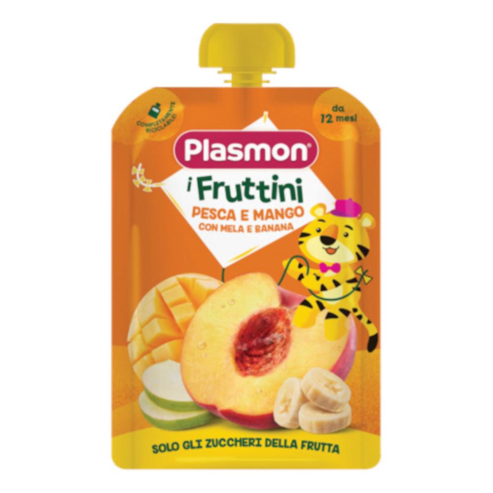 Plasmon I Fruttini Pesca E Mango Con Mela Banana 130 g