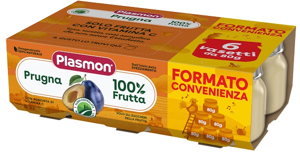 Plasmon omogeneizzato prugna 6x80 g — confronto prezzi