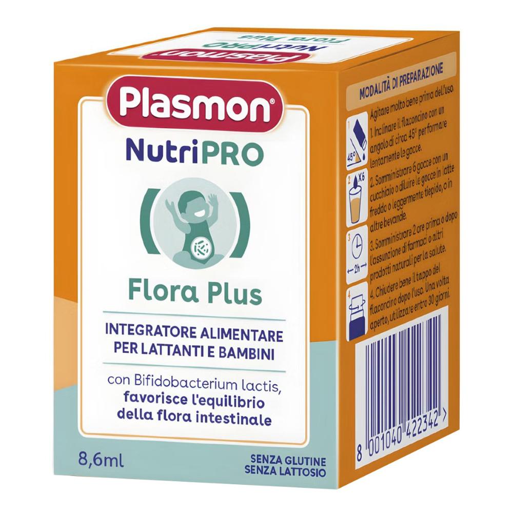 PLASMON NUTRIPRO FLORA+ 8,6ML — confronto prezzi
