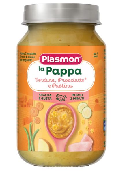 Plasmon la pappa verdure prosciutto e pastina 200 g — confronto prezzi