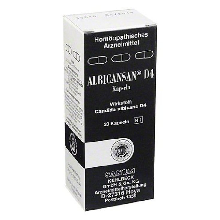Albicansan D4 20capsule Sanum — confronto prezzi