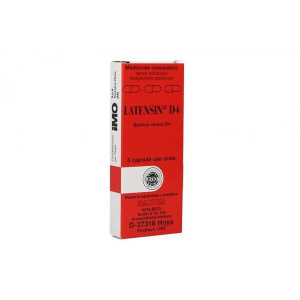 Imo Sanum Latensin D4 Medicinale Omeopatico 5 Capsule