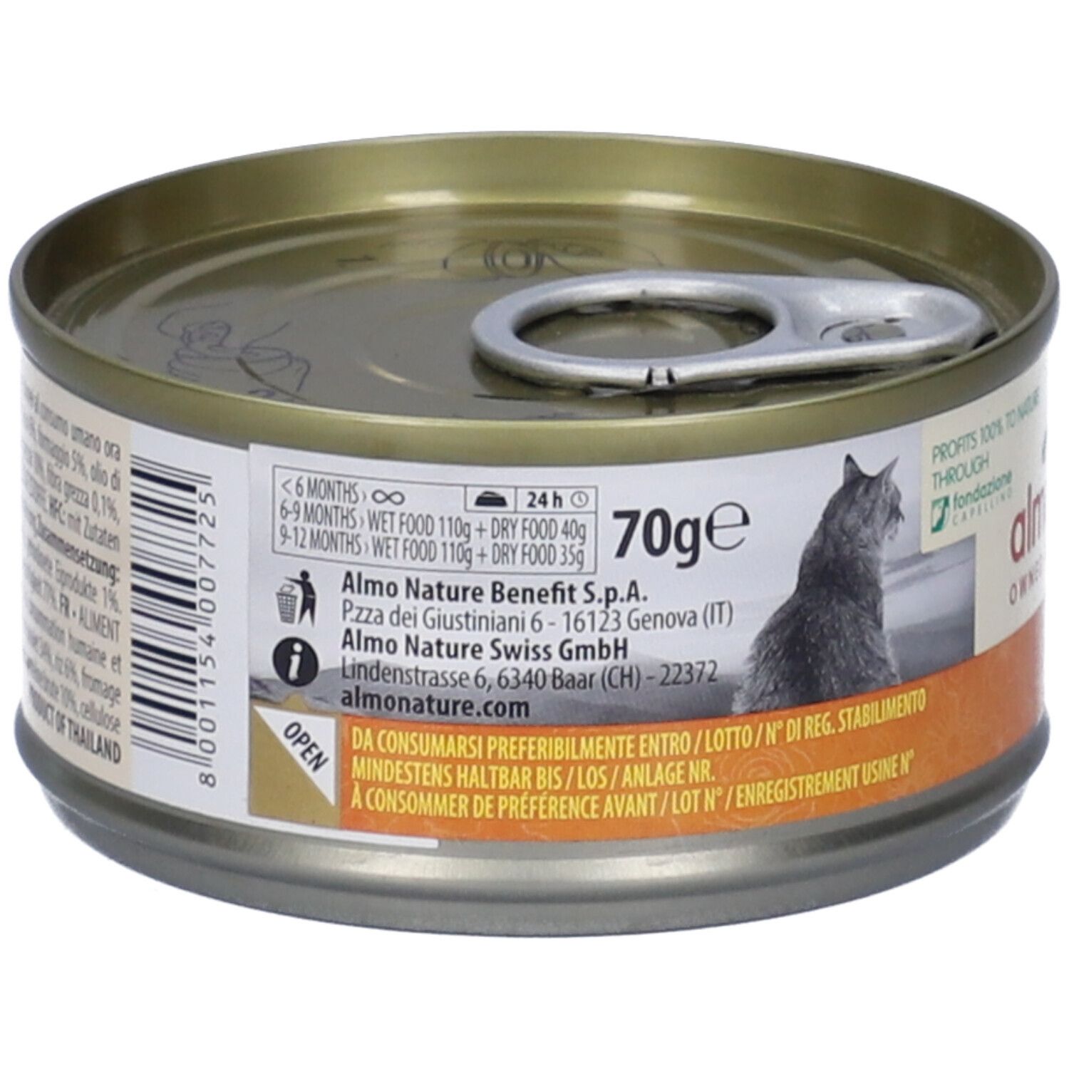 Almo Nature Cat Gattini 70 G g