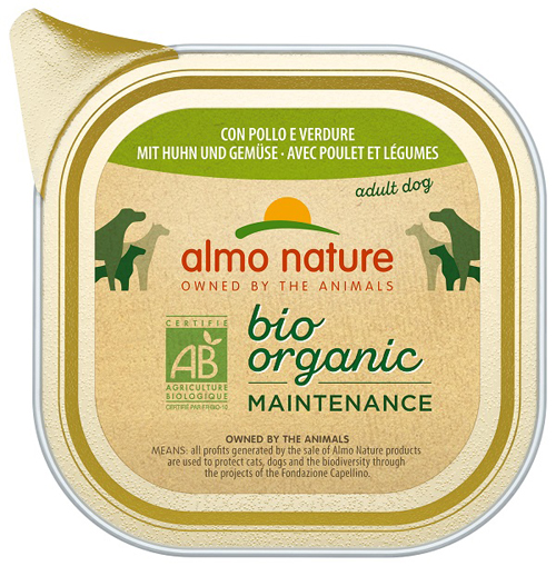 Daily menu bio dog pollo/verdure 100 g