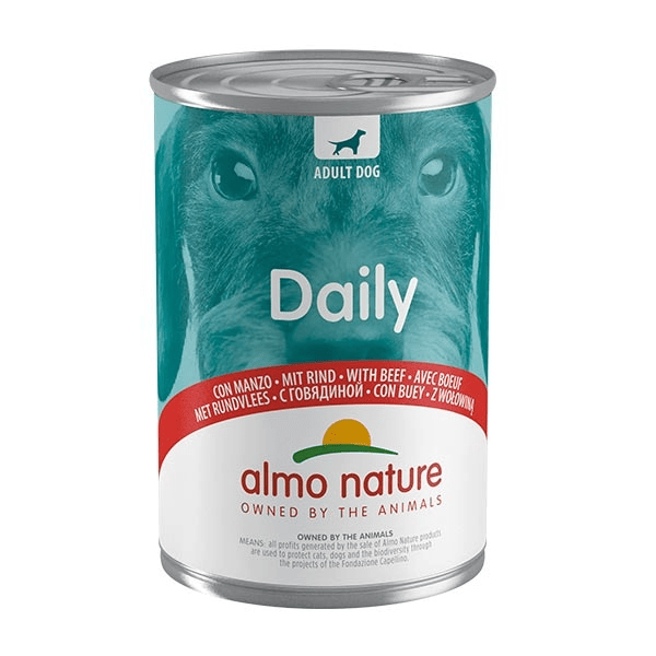 Almo nature dogs daily menu con manzo 400g