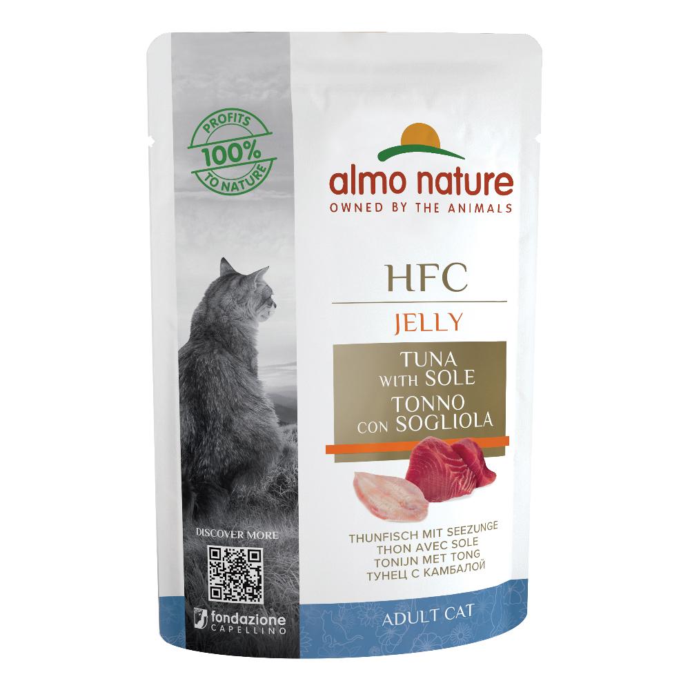 Almo nature classic jelly tonno/sogliola 55g