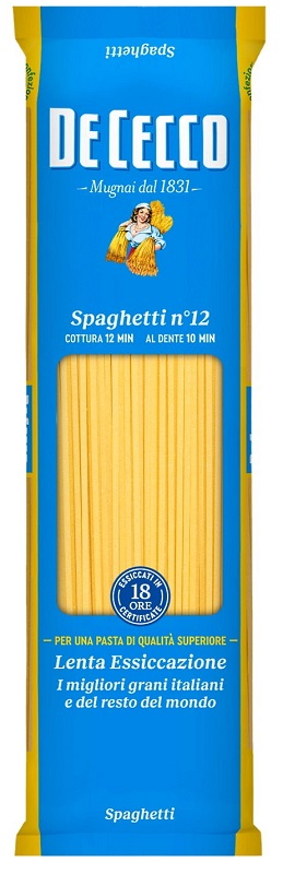 De cecco spaghetti 12 400g