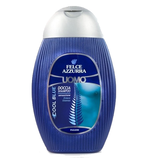 FELCE AZZURRA - doccia shampoo uomo cool blue 2 in 1 corpo e capelli 250 ml