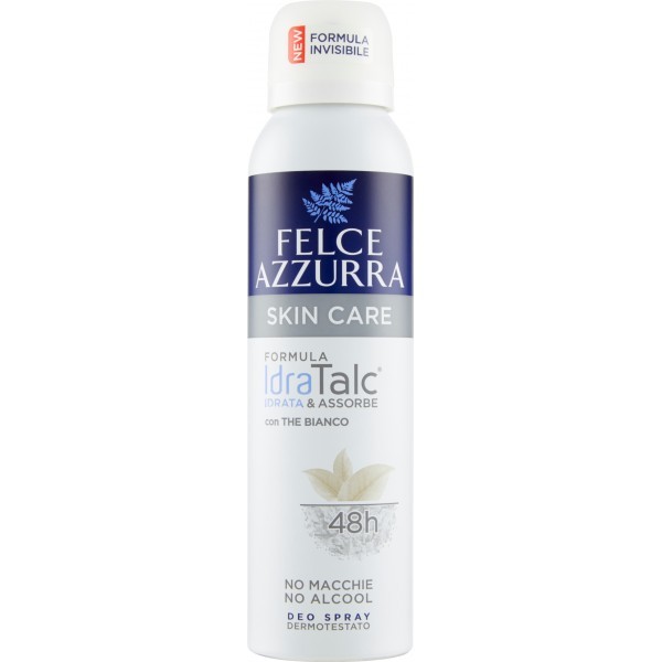 FELCE AZZURRA - Skin Care Idratalc - Deodorante Spray con The Bianco 150 ml — confronto prezzi