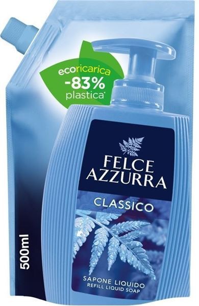 FELCE AZZURRA - Eco ricarica per sapone liquido classico 500 ml — confronto prezzi