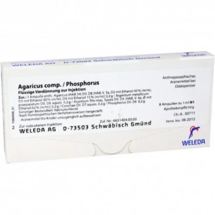 Weleda Agaricus Phosphoricus Compositum Medicinale Omeopatic