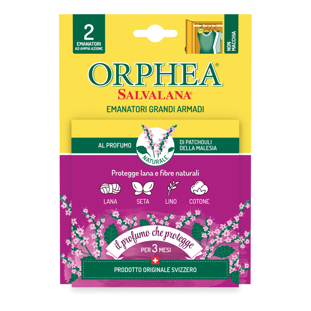 ORPHEA - Salvalana - 2 Emanatori Grandi Per Armadio