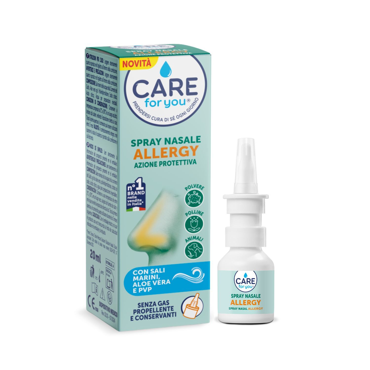 Care For You Spray Nasale Allergy, 20 ml — confronto prezzi