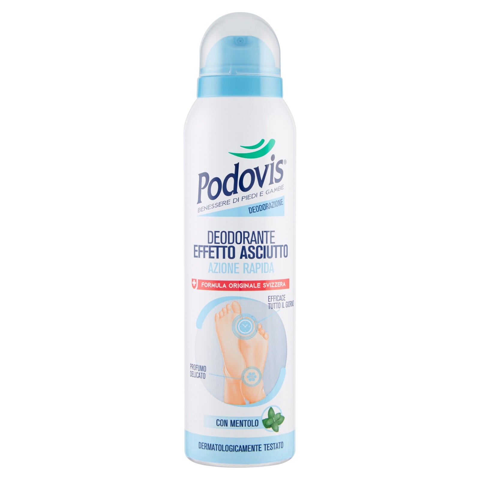 Podovis Deodorante Effetto Asciutto - Piedi Spray 150 ml g