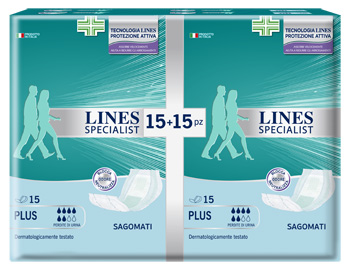 Lines Specialist Plus Sagomato 30 Pezzi
