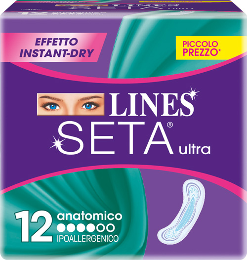 LINES Seta® Ultra Anatomico 1 pz Assorbenti
