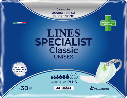 Lines Clas Sagomato Plus 30pz