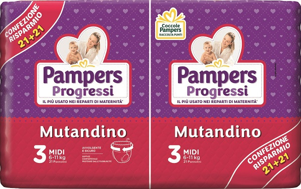 Pampers prog mut vp tg3 mi 42p — confronto prezzi