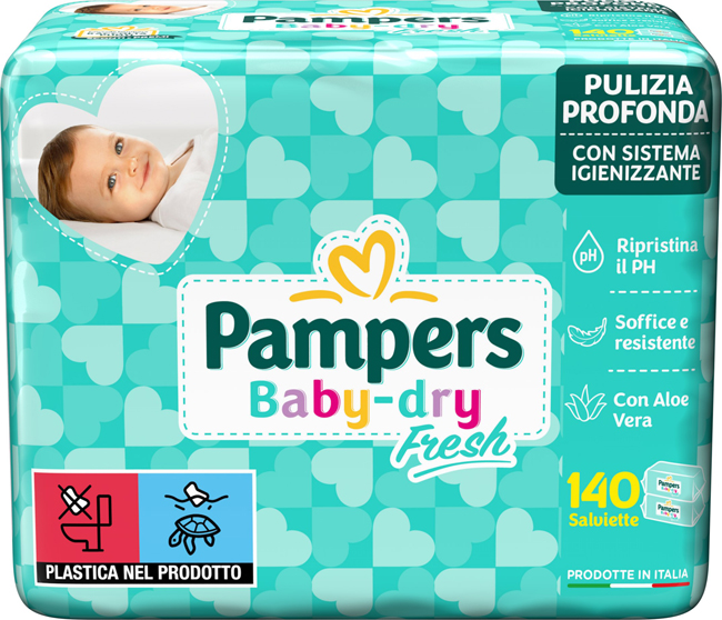Baby fresh formula esclusiva 140 pezzi — confronto prezzi