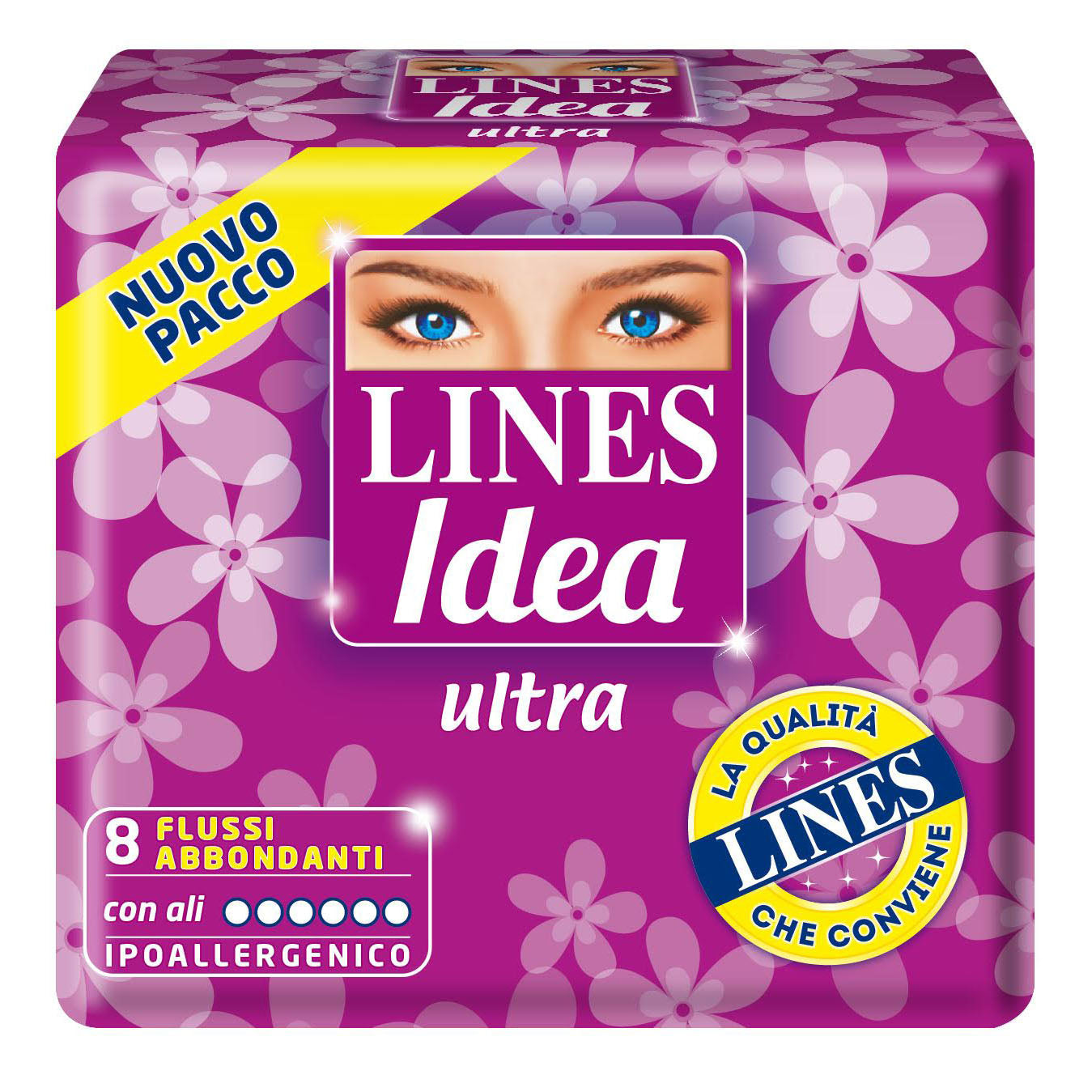 Lines Idea Ultra Flusso Abbondante 8 Assorbenti — confronto prezzi