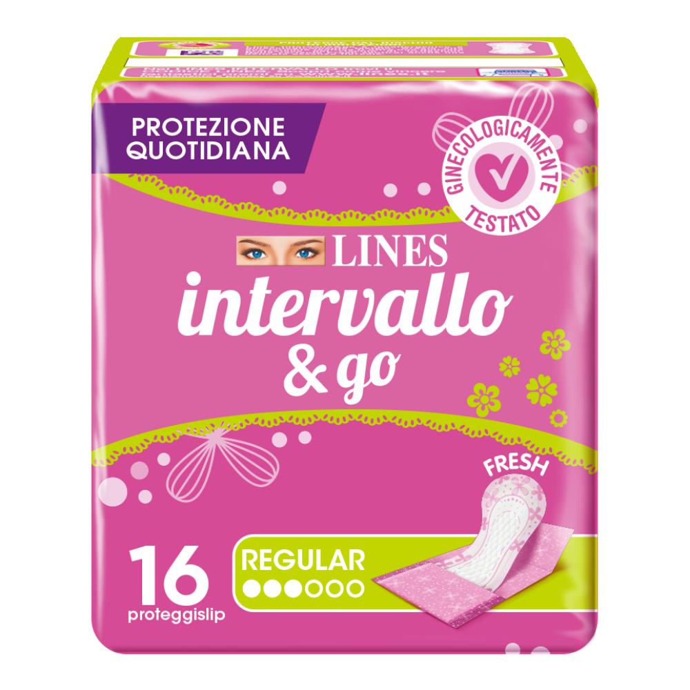 Proteggislip lines intervallo fresh&go ripiegati 16 pezzi — confronto prezzi