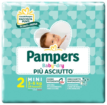 Pampers Bd Downcount Mini 24pz — confronto prezzi
