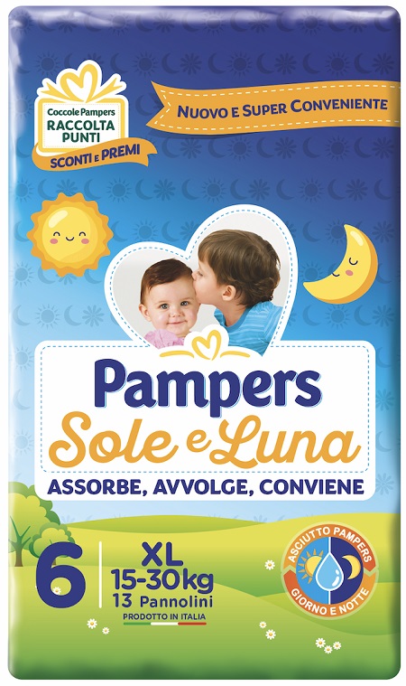PAMPERS SOLE&LUNA XL 13PZ 0077